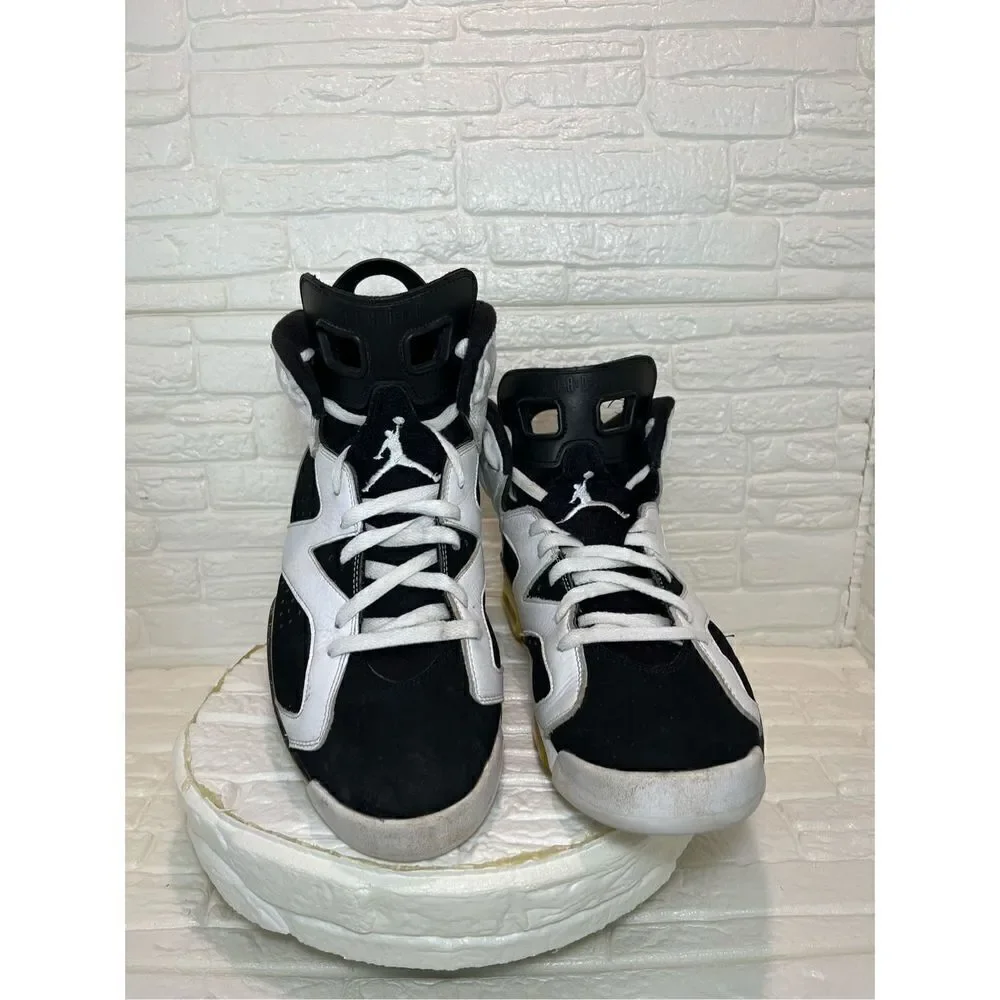 NIKE AIR JORDAN 6 RETRO (GS) WHITE-BLACK for men Size 11 OREO